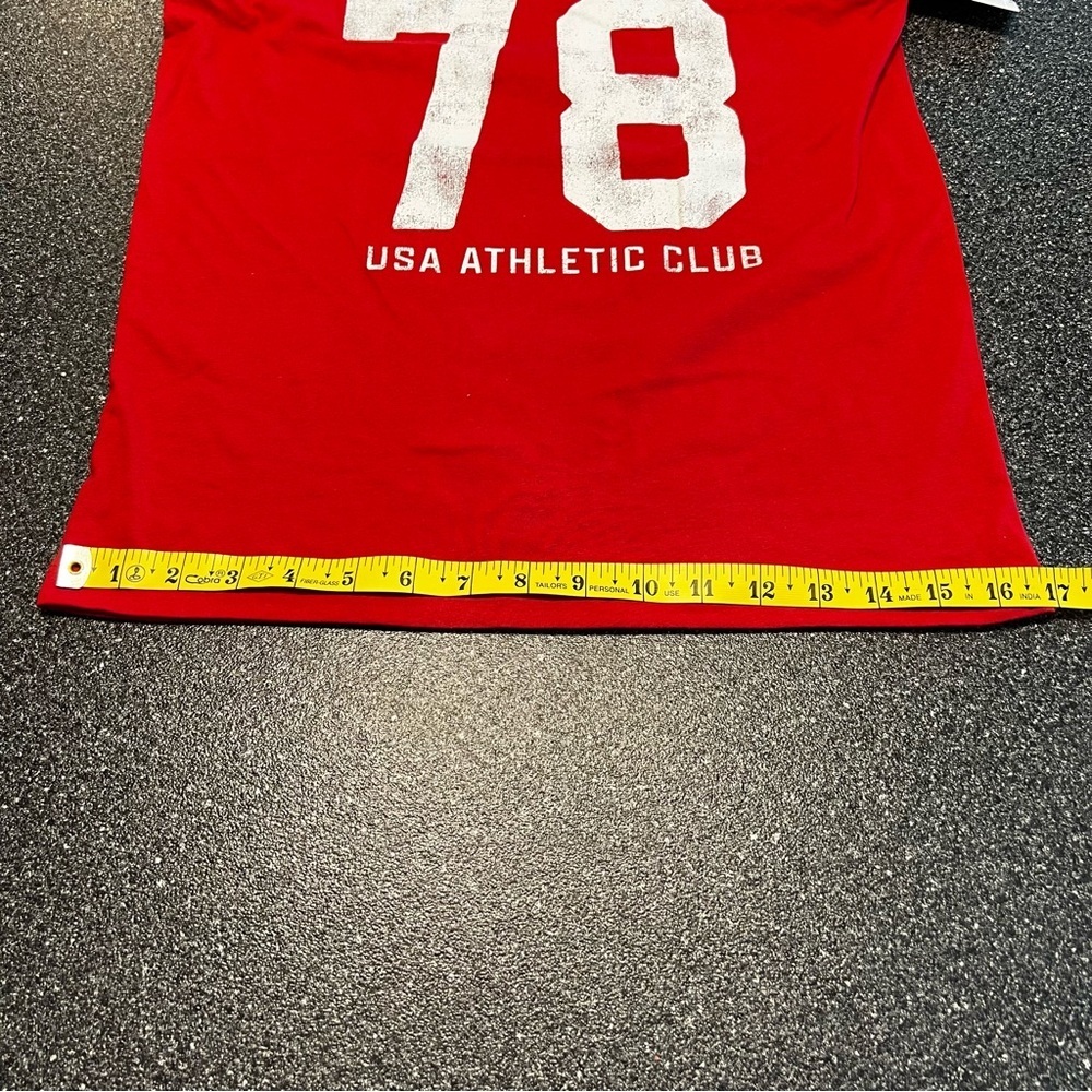 NWT Boy's Red Athletic Tank Top Size L(10/12) - Picture 3 of 5